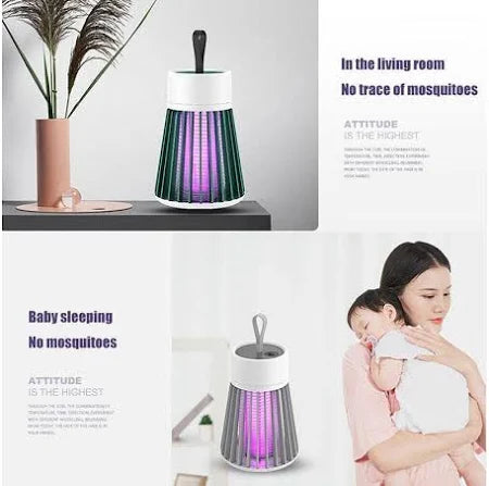 USB Mosquito Trap Lamp | Silent & Chemical-Free Insect Killer